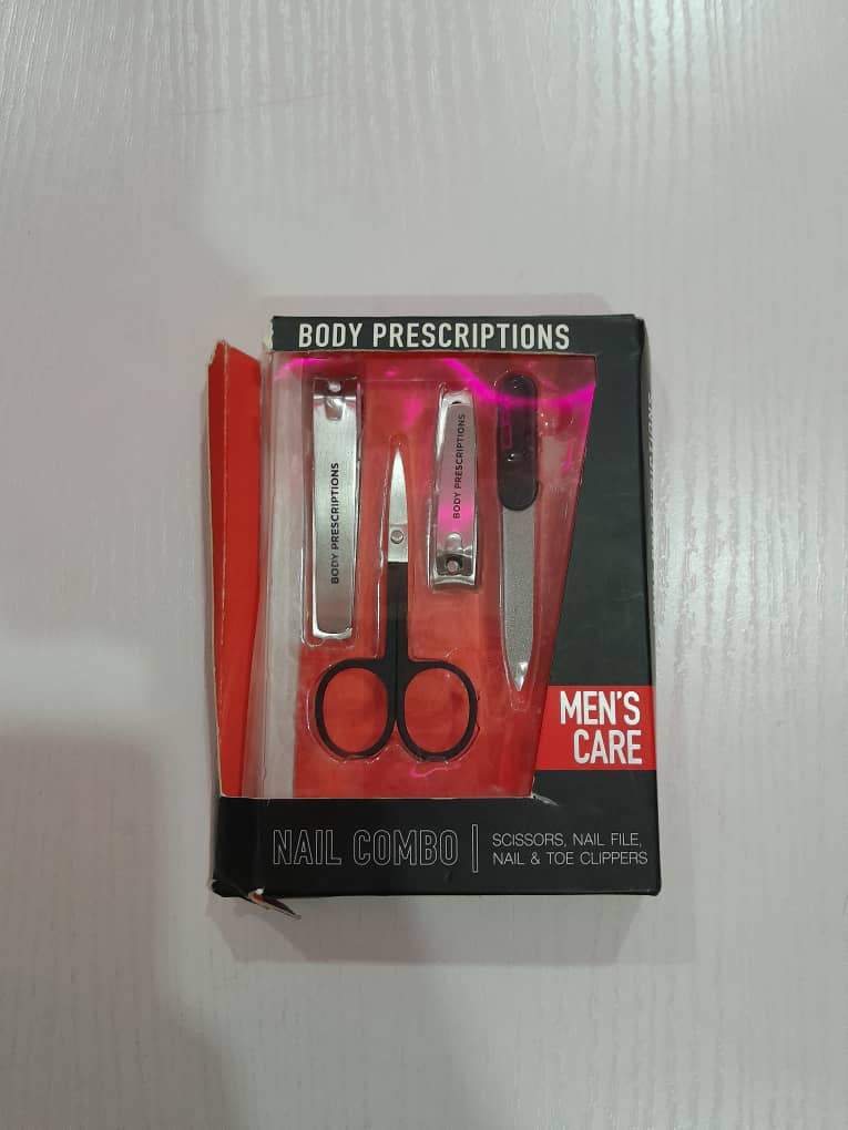 Manicure Set Body Prescription Nail Combo for Men
