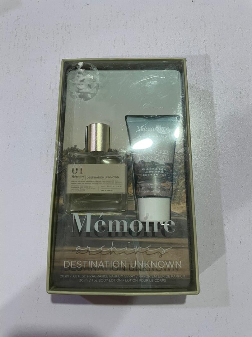 Memoire Perfume & Lotion Mini Set (Unknown Destination)