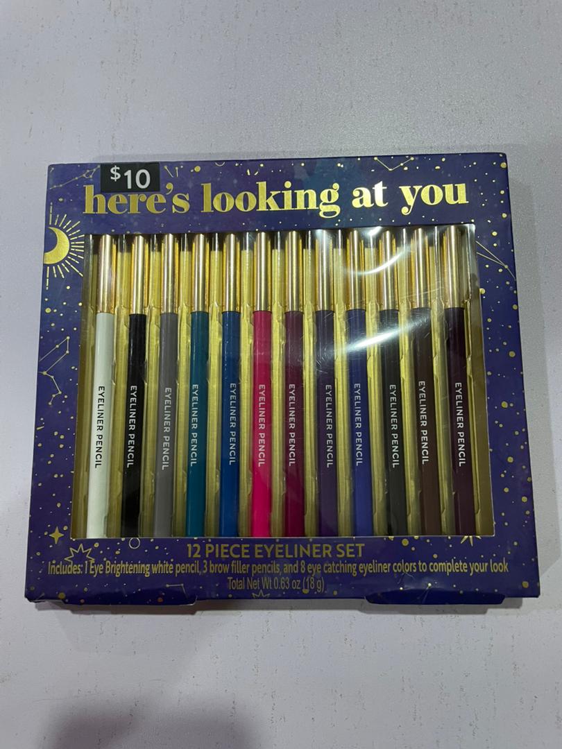 Here's looking at You 12piece of Eyeliner Set