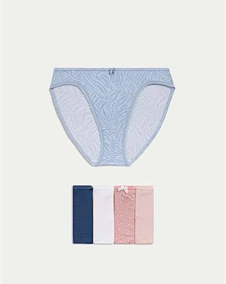 Marks & Spencer 5Pack High Legs Cotton Lycra Pant