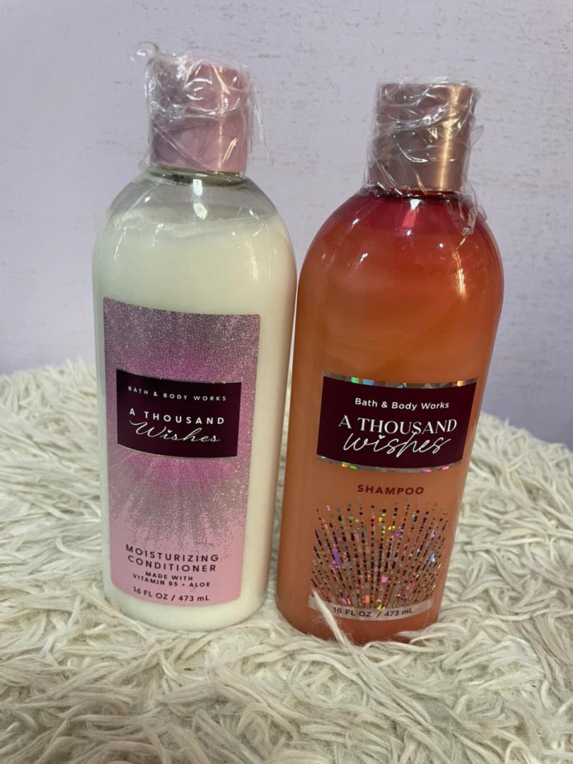 Bath & Body Works A Thousand Wishes Moisturising Conditioner & Shampoo Set of 2