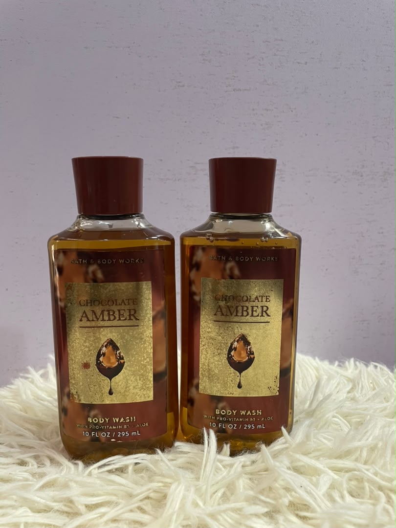 Baths & Body Works Chocolate Amber Body Wash