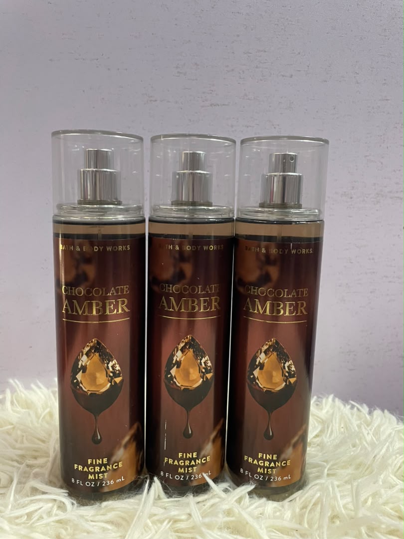 Baths & Body Works Chocolate Amber Body Mist Spray