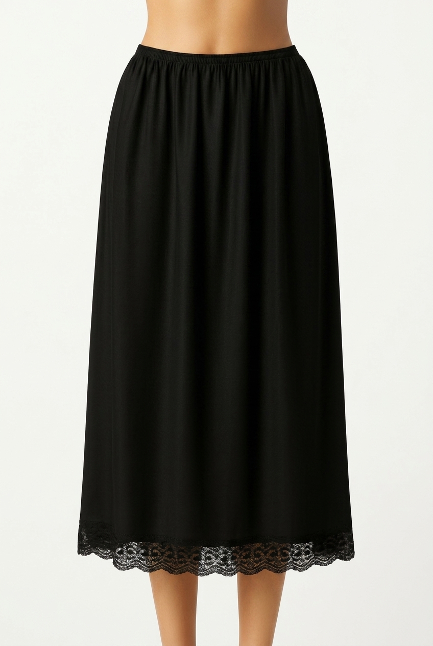 British Lingerie Black Underskirt