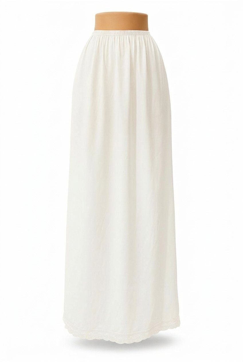 British Lingerie White Underskirt